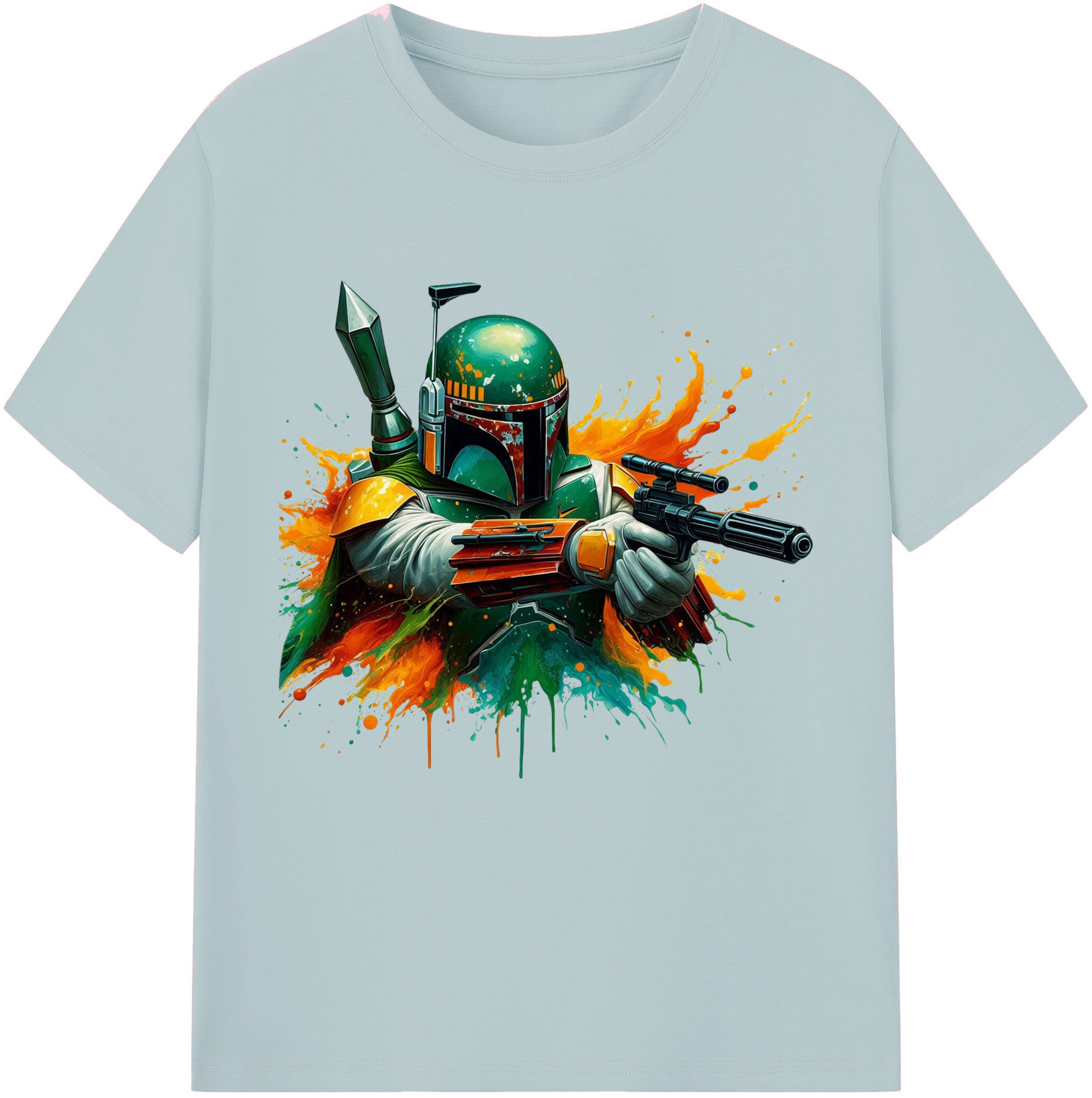 （画像用） スター・ウォーズ Star Wars 綿100％半袖Tシャツ（フロントプリント）